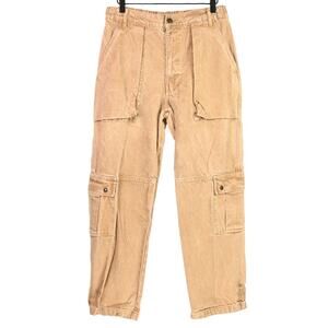 Free People We the Free Marx Slouchy Cargo Jeans, size 27